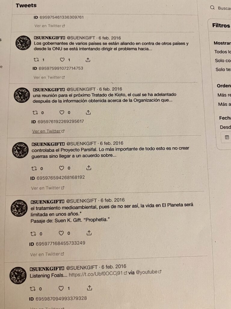 TWEET MARZO 2016 ASESINATO CIENTÍFICOS Y PERSONAS QUE DEFIENDEN EL PLANETA